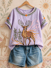 Women's Native Moose Art Tops