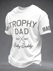 Men's “Trophy Dad” Father's Day Fun Casual T-shirt
