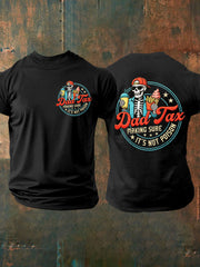 Men's “Dad Tax” Father's Day Fun Casual T-shirt