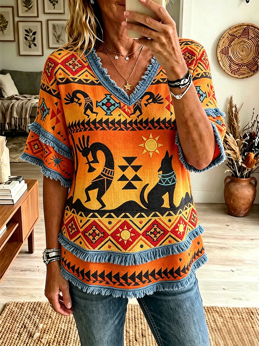 Women's Indigenous Art Tops