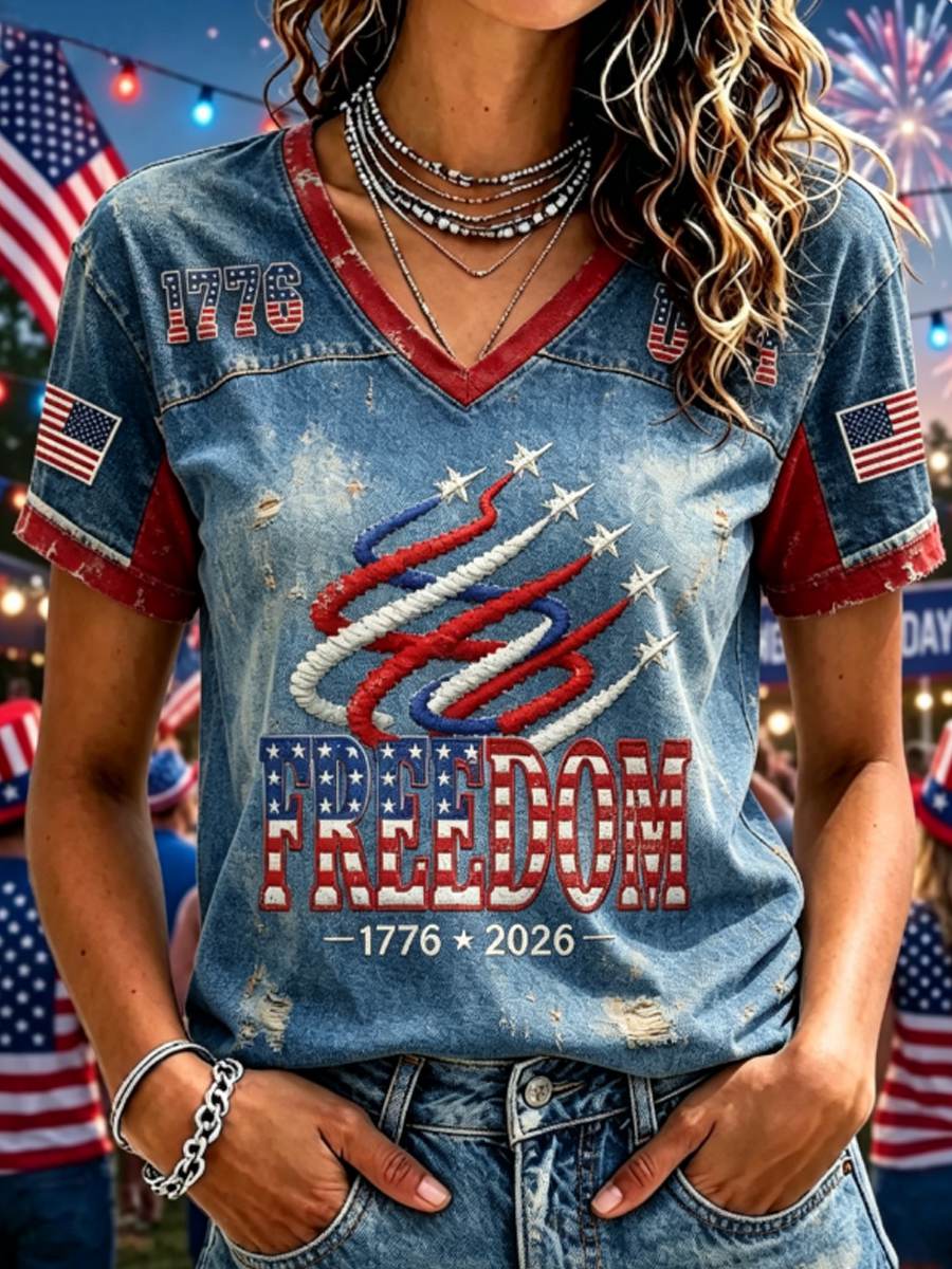Women's short-sleeved T-shirt