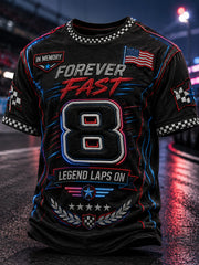 Men's Racing Legend Tribute Casual T-Shirt