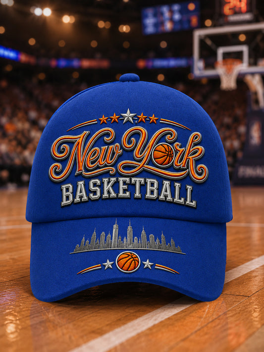 Unisex Classic Basketball Fan Graphic Print Cap