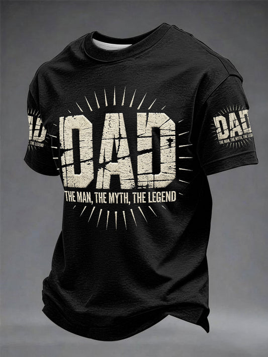Men's Father's Day Fun Casual T-shirt