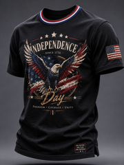Men's Independence Day Printed short sleeves t-shirt