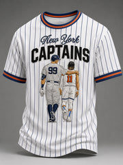 Men's New York Captains Print Casual T-shirt