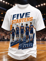 Men's Classic Basketball Fan Graphic T-shirt