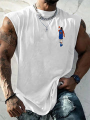 Men's Basketball Fan Graphic Vest Top