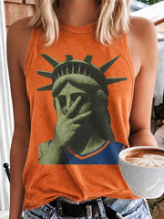 Women's Basketball Fan Graphic Vest Top