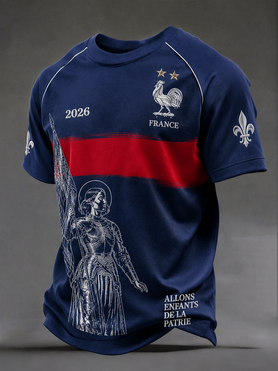 Men's French Football T-Shirts