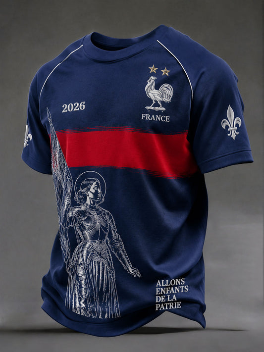 Men's French Football T-Shirts