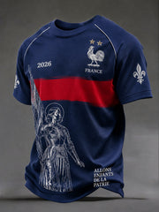 Men's French Football T-Shirts