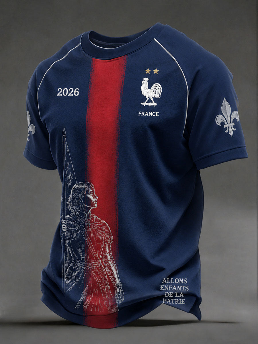 Men's French Football T-Shirts
