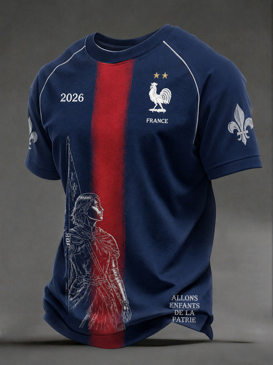 Men's French Football T-Shirts