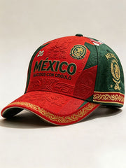 Unisex Mexico Football Lover Art Printed Hat