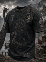 Men's Norway Football Viking T-Shirts