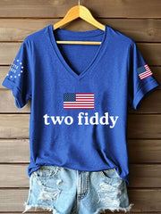 Women's Two Fiddy Print T-Shirt