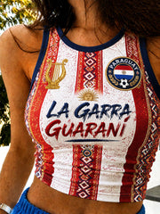 Women's Paraguay football vests
