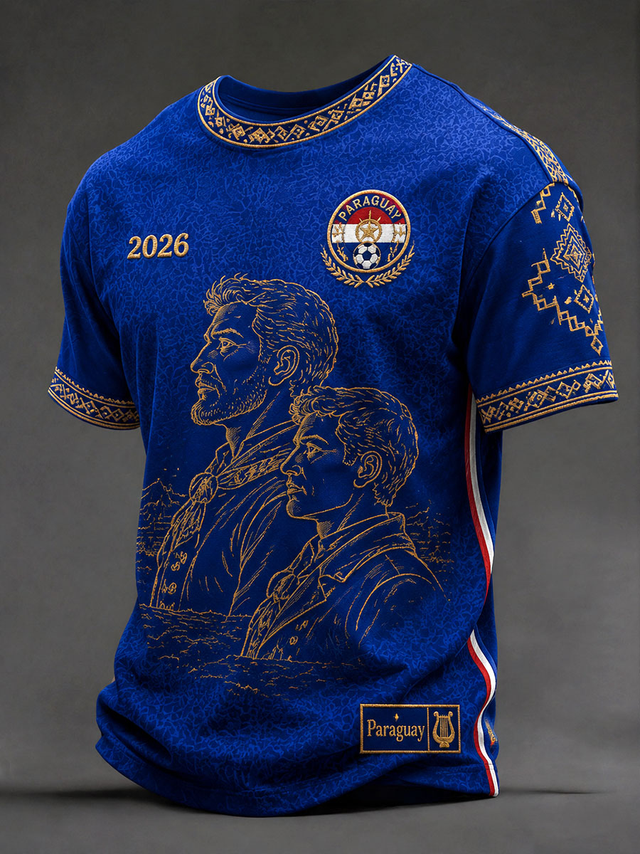 Men's 2026 Paraguay Soccer T-Shirts