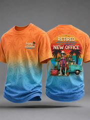 Men's "Happy Retirement" Casual T-shirt