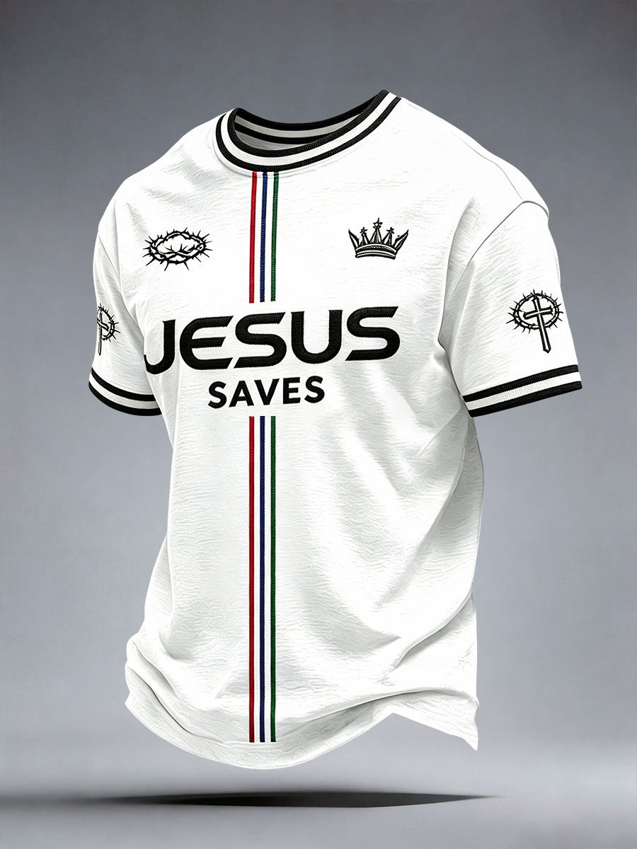 Men's Jesus Saves T-shirt