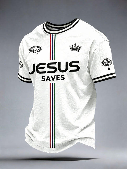 Men's Jesus Saves T-shirt