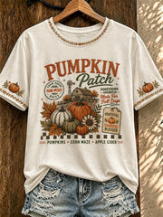Women's Autumn Printed T-shirt