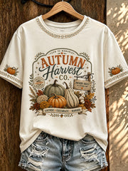 Women's Autumn Printed T-shirt