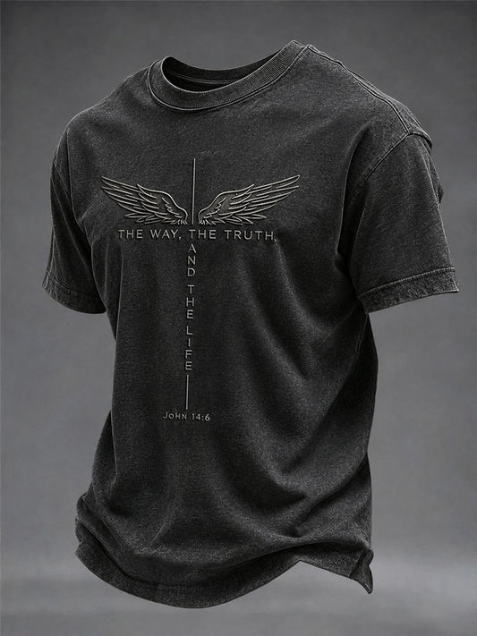 Men's The Way The Truth And The Life Short Sleeves T-shirt