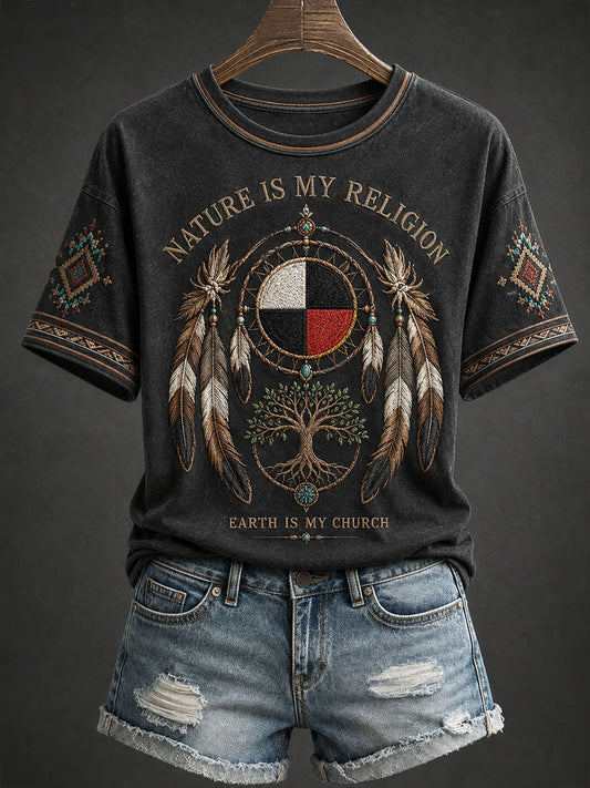 Women's Indigenous Art T-Shirt