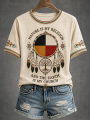 Women's Indigenous Art T-Shirt