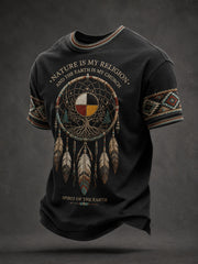 Men's Indigenous Art T-Shirt