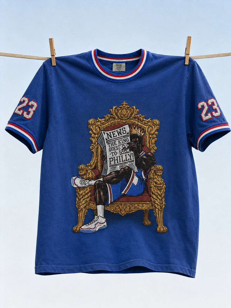 Men's Basketball Fan Graphic Short Sleeve T-shirt