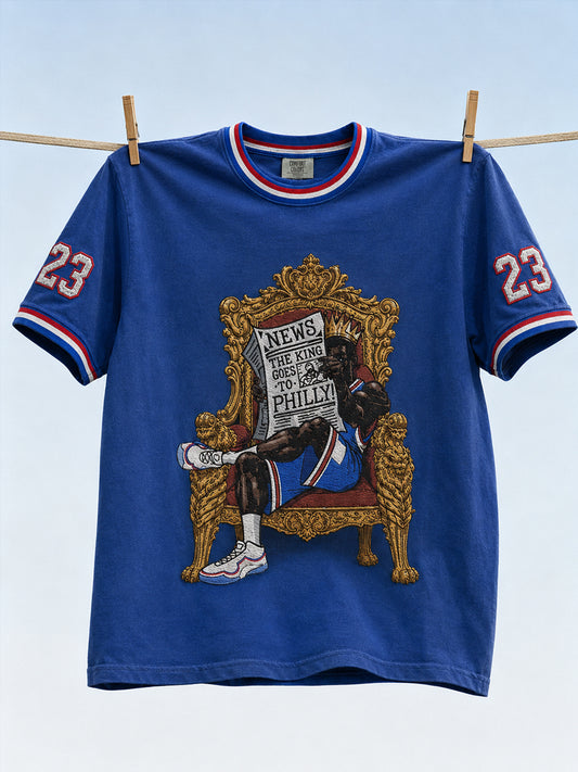 Men's Basketball Fan Graphic Short Sleeve T-shirt