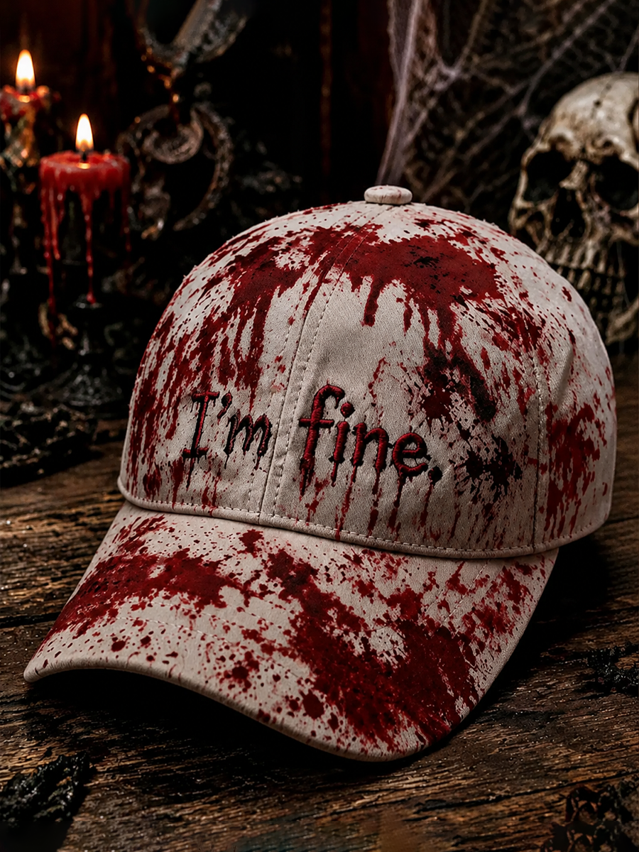 Unisex Halloween Print Hat
