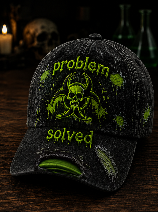 Unisex Halloween Print Hat