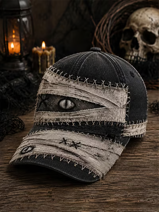 Unisex Halloween Print Hat