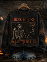 Women's There It Goes My Last Flying F*ck Regular Sweatshirt