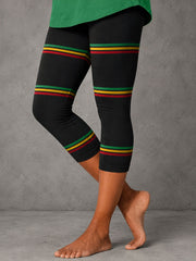 Women's Reggae Inspired Stretch Leggings