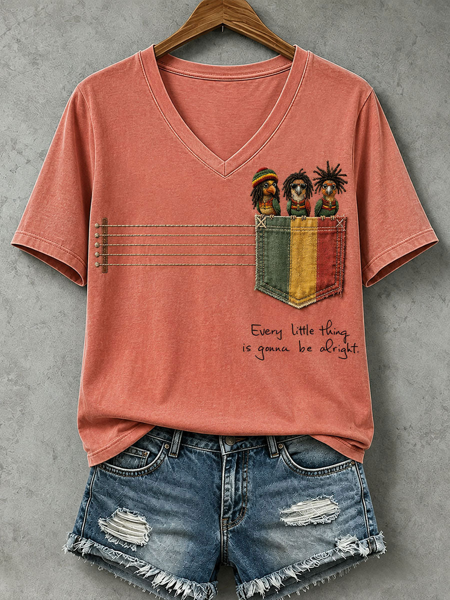 Women's Every Little Thing Is Gonna Be All Right T-Shirt