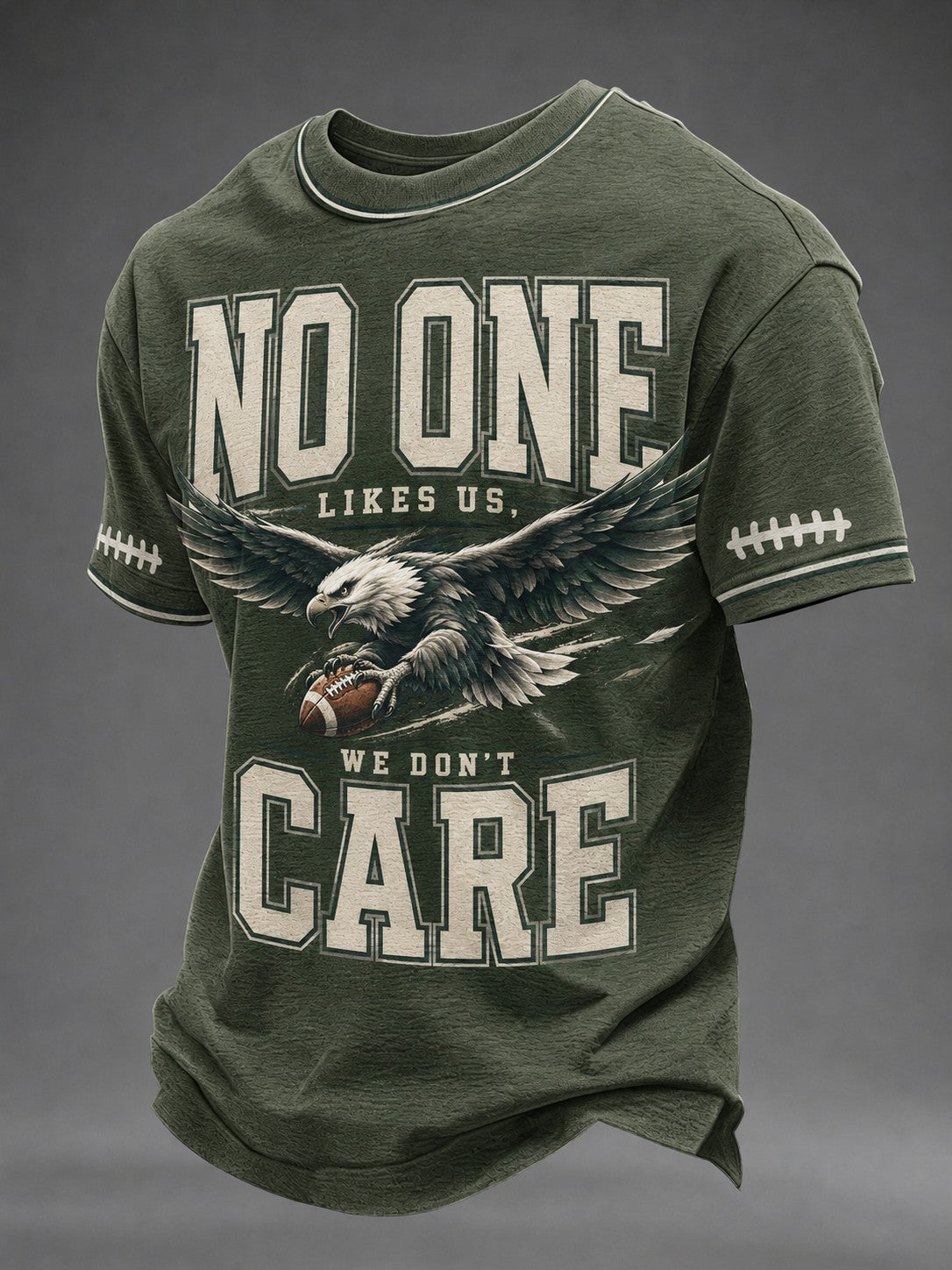 Men's Football Printed T-shirt