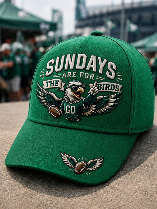 Unisex Sundays Are For The Birds Football Gameday Gift For Football Fans Hat