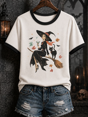 Women's Halloween Short-sleeved T-shirt
