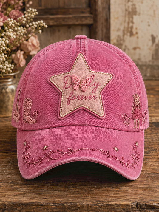 Unisex Country Music Lover We Will Always Love U Printed Hat