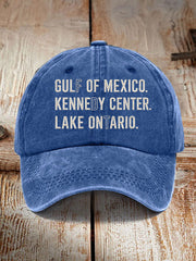 Unisex FDT Gulf Of Mexico Kennedy Center Lake Ontario Hat