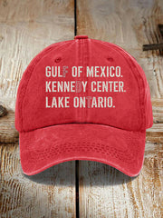 Unisex FDT Gulf Of Mexico Kennedy Center Lake Ontario Hat