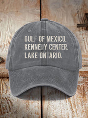 Unisex FDT Gulf Of Mexico Kennedy Center Lake Ontario Hat