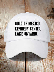 Unisex FDT Gulf Of Mexico Kennedy Center Lake Ontario Hat