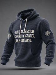 Men's FDT Gulf Of Mexico Kennedy Center Lake Ontario Waffle Hoodie