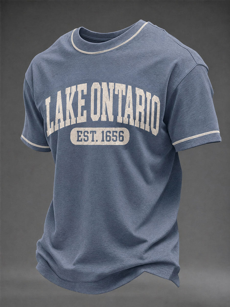 Men's Lake Ontario Always And Forever Short Sleeve T-shirt